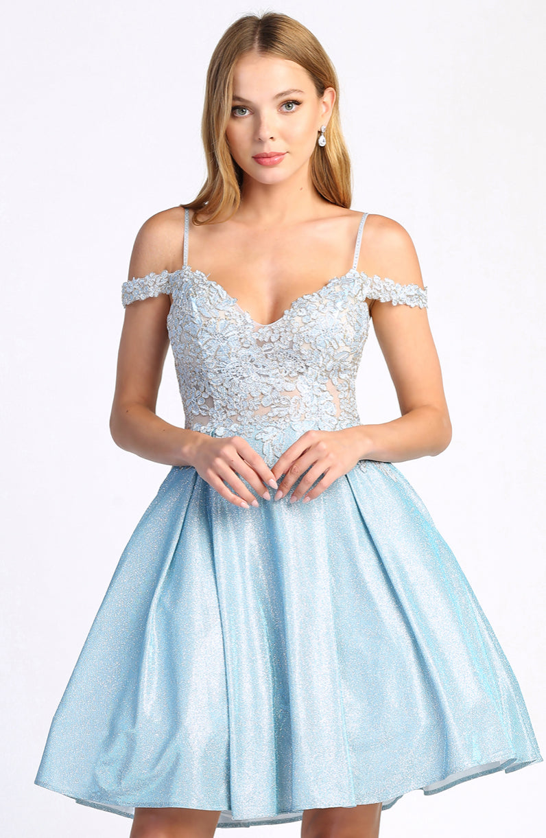 Sheer Bodice Glitter Fabric. 1010 BY ADORA DESIGN