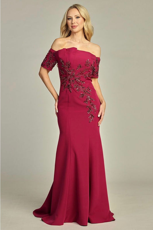 sleeves dress for your special event. 7933K BY LET´S CORP