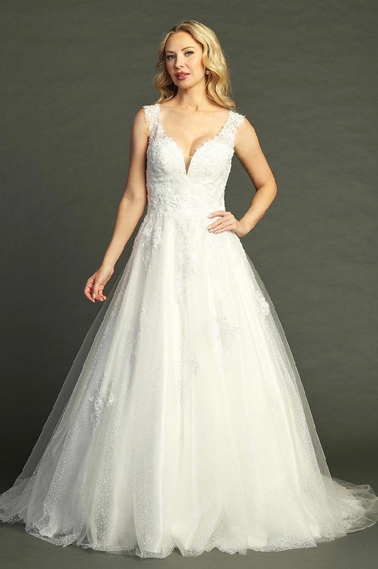 Embellished delicate appliqué of sequin. A-line skirt. 7904L BY LET´S CORP