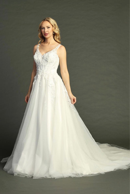 Decorated with beads, sequins and floral embroidery. 7977L BY LET´S CORP