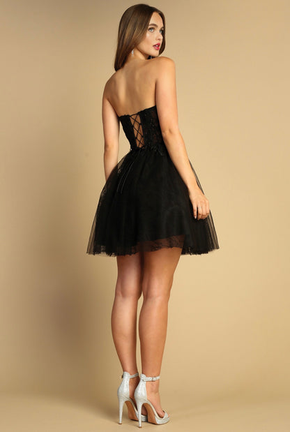 Mesh Skirt Sheer Bodice sequin Embellishment. 1047 by ADORA DESIGN