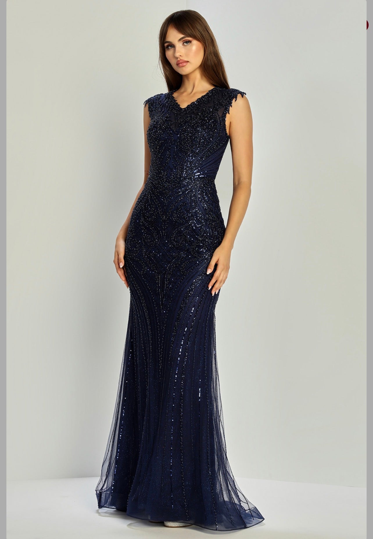 this dress is designed to make you feel confident, glamorous, and absolutely unforgettable. 3272-03 BY ADORA DESIGN