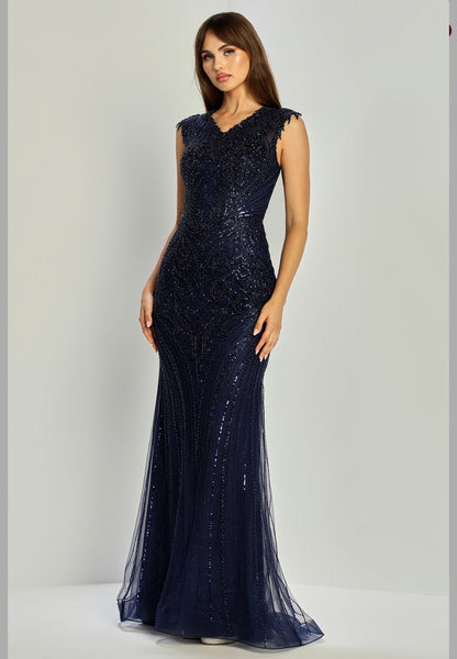 this dress is designed to make you feel confident, glamorous, and absolutely unforgettable. 3272-03 BY ADORA DESIGN