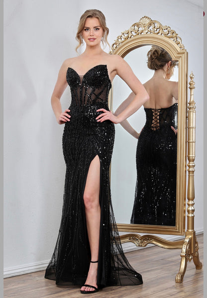 Perfect mermaid silhouette dress special for your event, waiting for you 3283 BY ADORA DESIGN