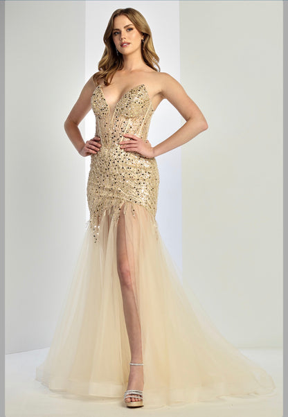 Perfect mermaid silhouette dress special for your event, waiting for you 3240 BY ADORA DESIGN