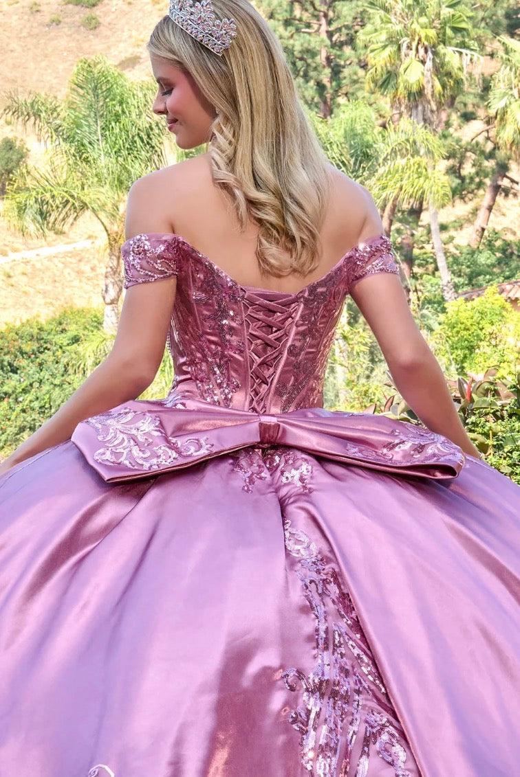 Radiant and romantic, this quinceañera ball gown. GL3794 BY ELIZABETH K