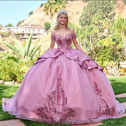 Radiant and romantic, this quinceañera ball gown. GL3794 BY ELIZABETH K