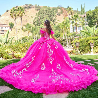 Straight from a dream, this ball gown highlights. GL3709 BY ELIZABETH K