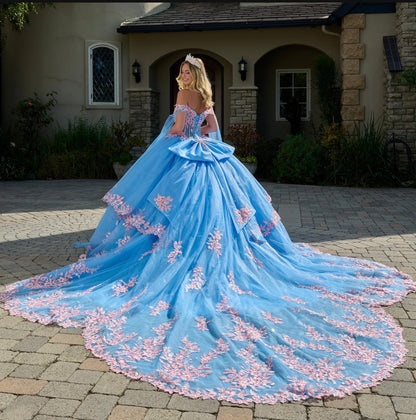 Step into a fairytale with this enchanting quinceañera. GL3708 BY ELIZABETH K