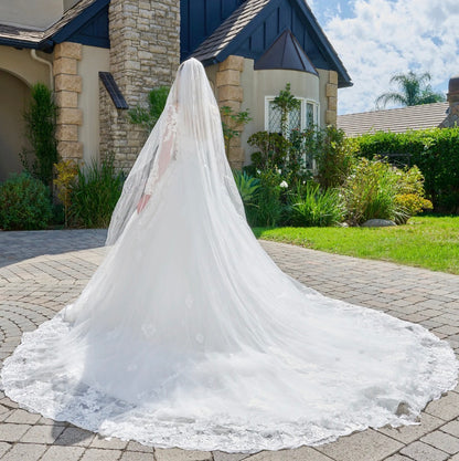 This elegant, wedding ball gown combines modest design. GL3823 GLS BY GLORIA