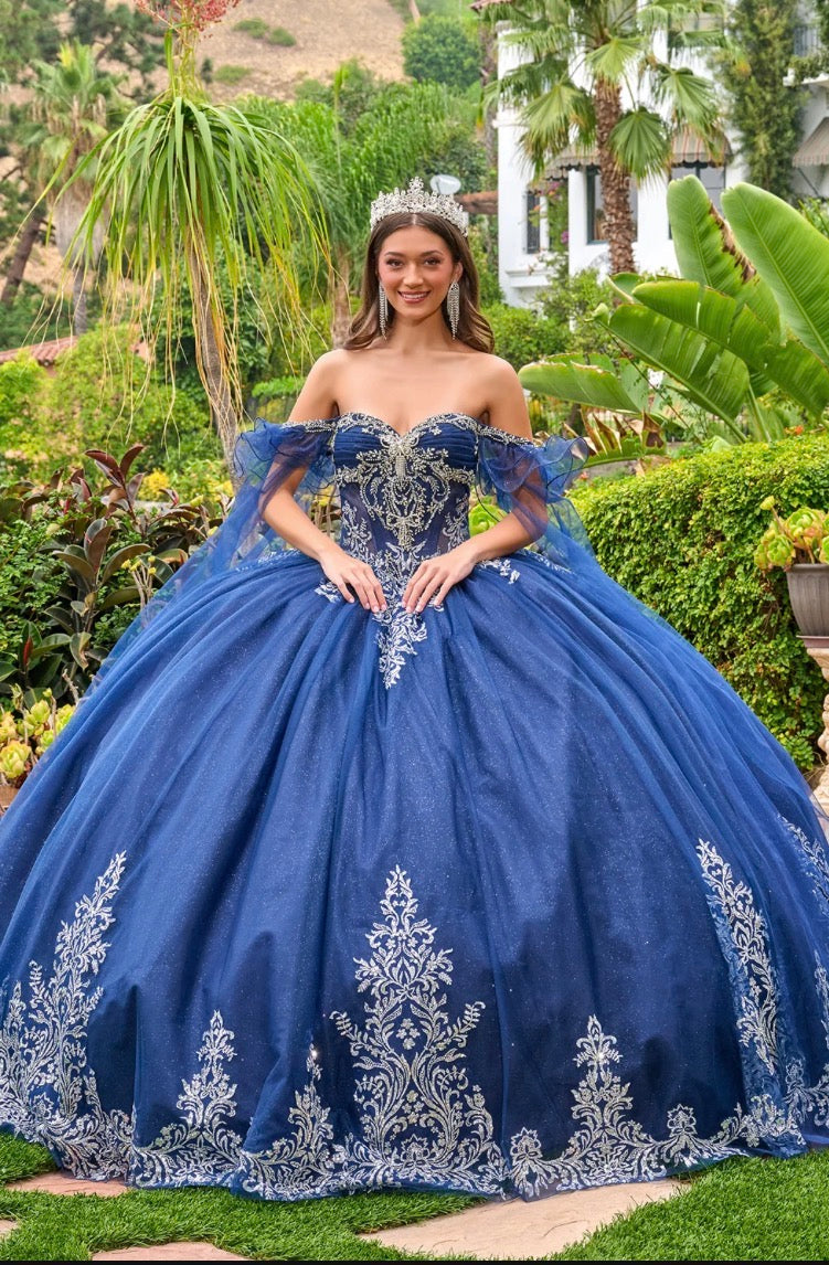 Make a statement in this show-stopping quinceañera ball gown. GL3752 by Elizabeth K