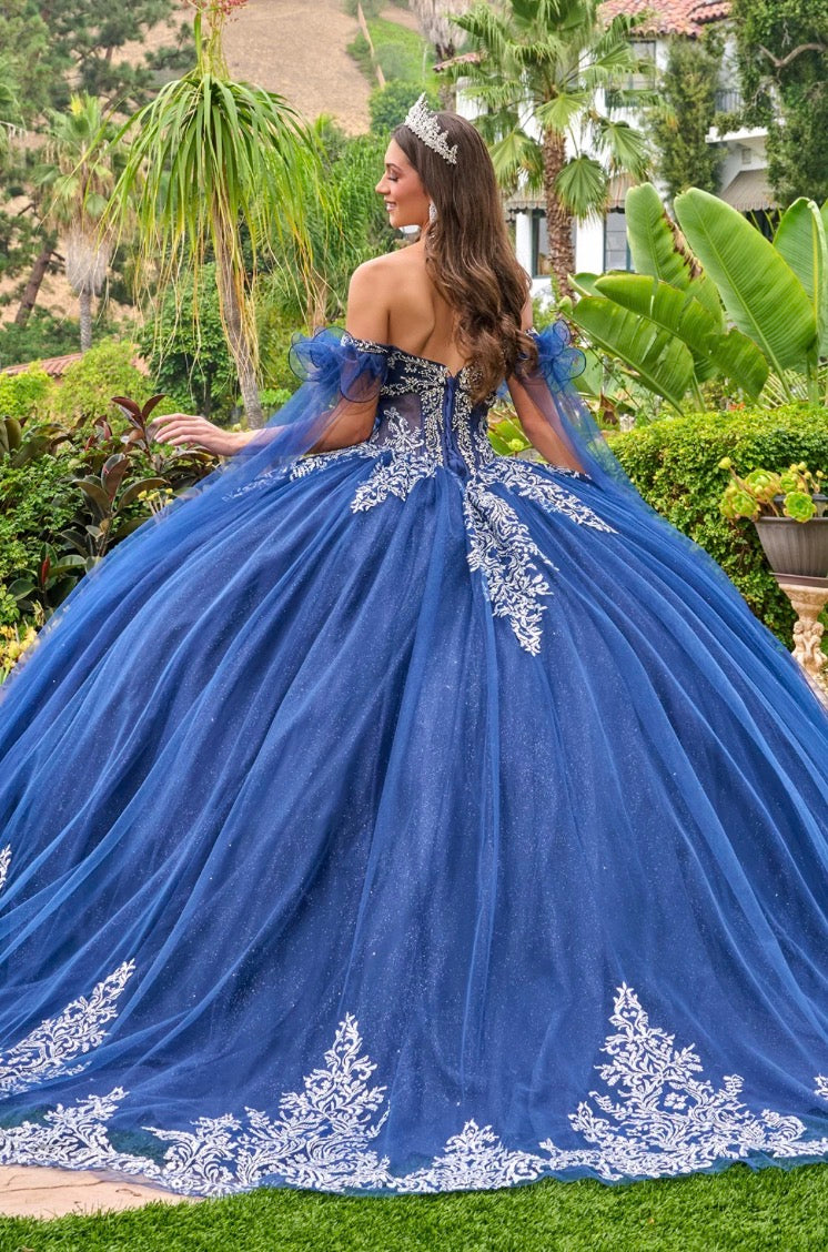 Make a statement in this show-stopping quinceañera ball gown. GL3752 by Elizabeth K