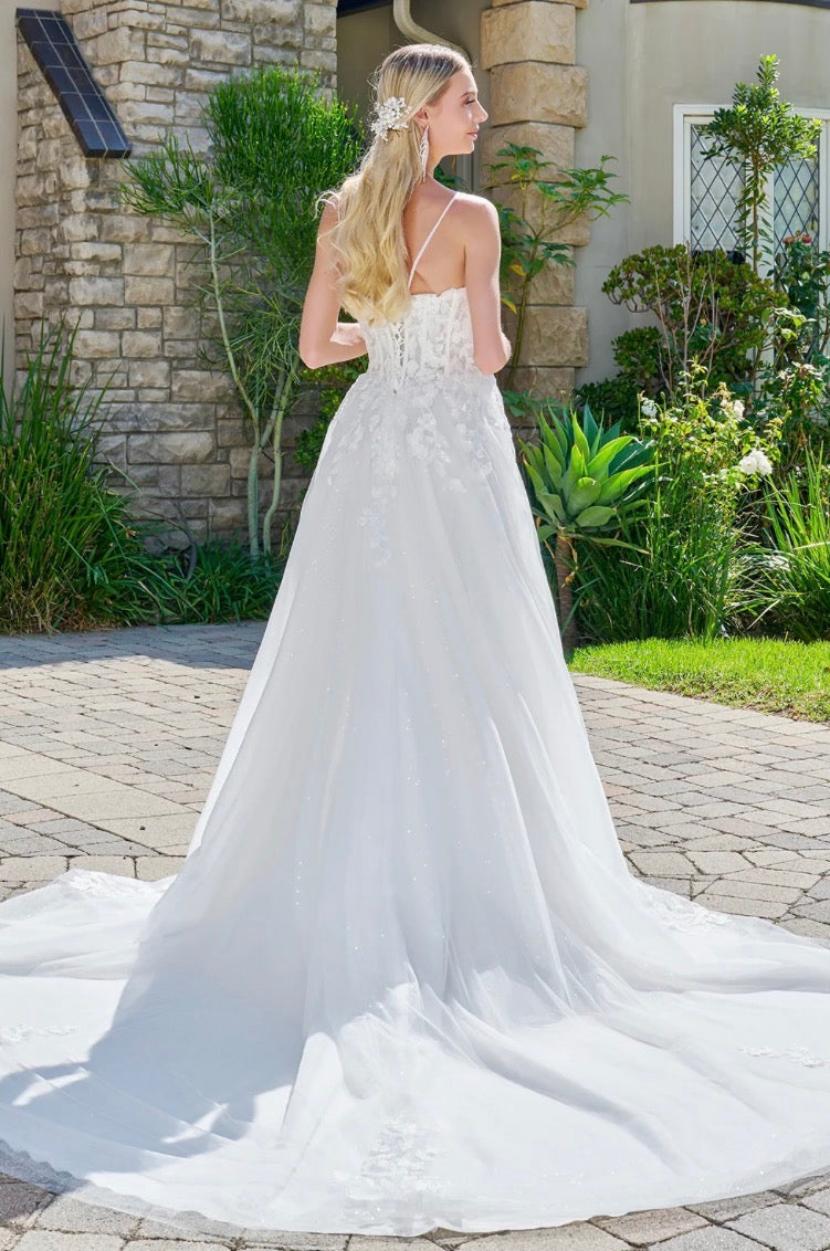 Exude timeless romance in this stunning wedding gown. GL3755 GLS by Gloria