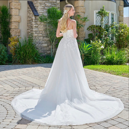 Exude timeless romance in this stunning wedding gown. GL3755 GLS by Gloria