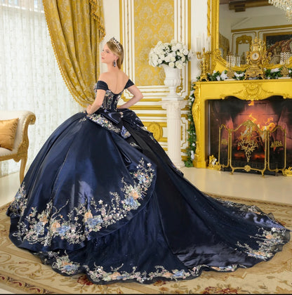 Make a grand statement in this captivating quinceañera ball gown. GL3792 BY ELIZABETH K