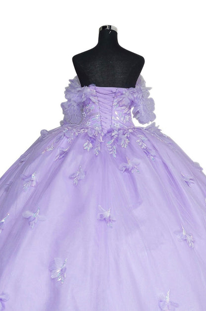 This enchanting ball gown is a true fairytale masterpiece. 8065J by Cinderella Couture