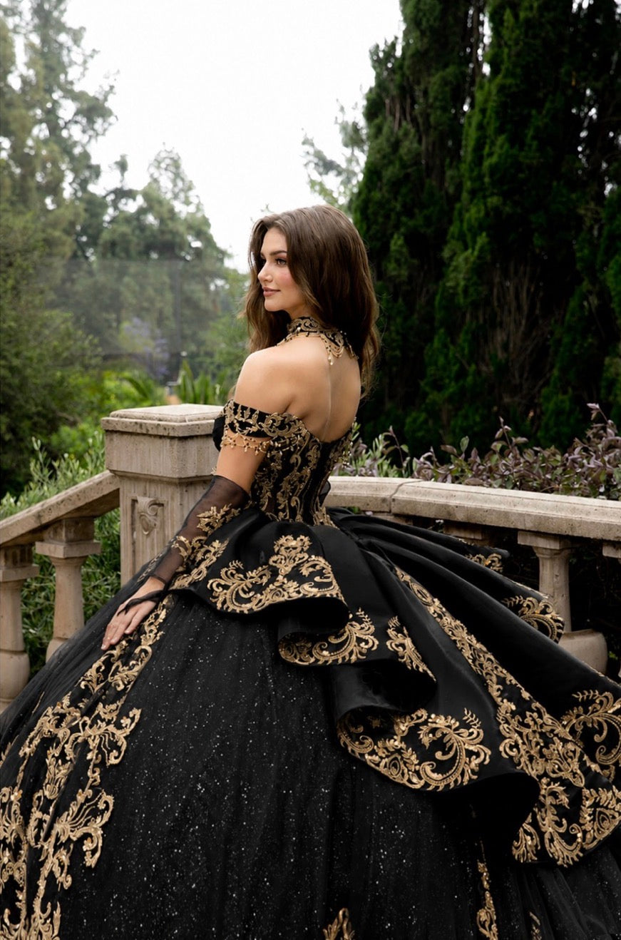Sparkle Enchantment Quince Dress. PQ1086 BY BELLA COUTURE