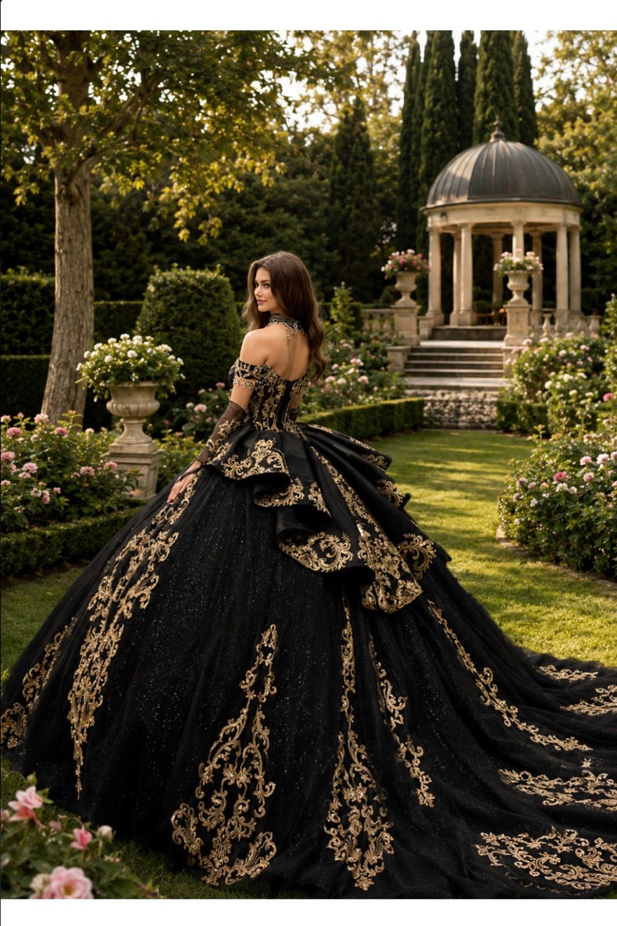 Sparkle Enchantment Quince Dress. PQ1086 BY BELLA COUTURE