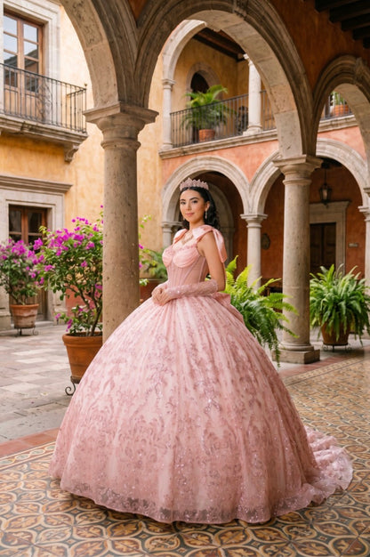 fairytale moment in this breathtaking ball gown. 8530JQ by CINDERELLA COUTURE