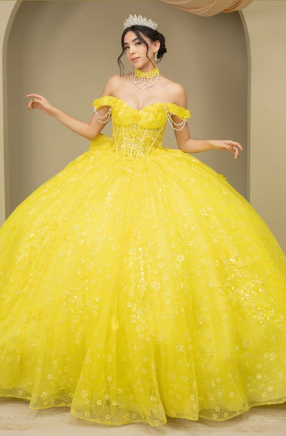 Experience the magic of your special night in this breathtaking ball gown. 8415 BY CINDERELLA COUTURE