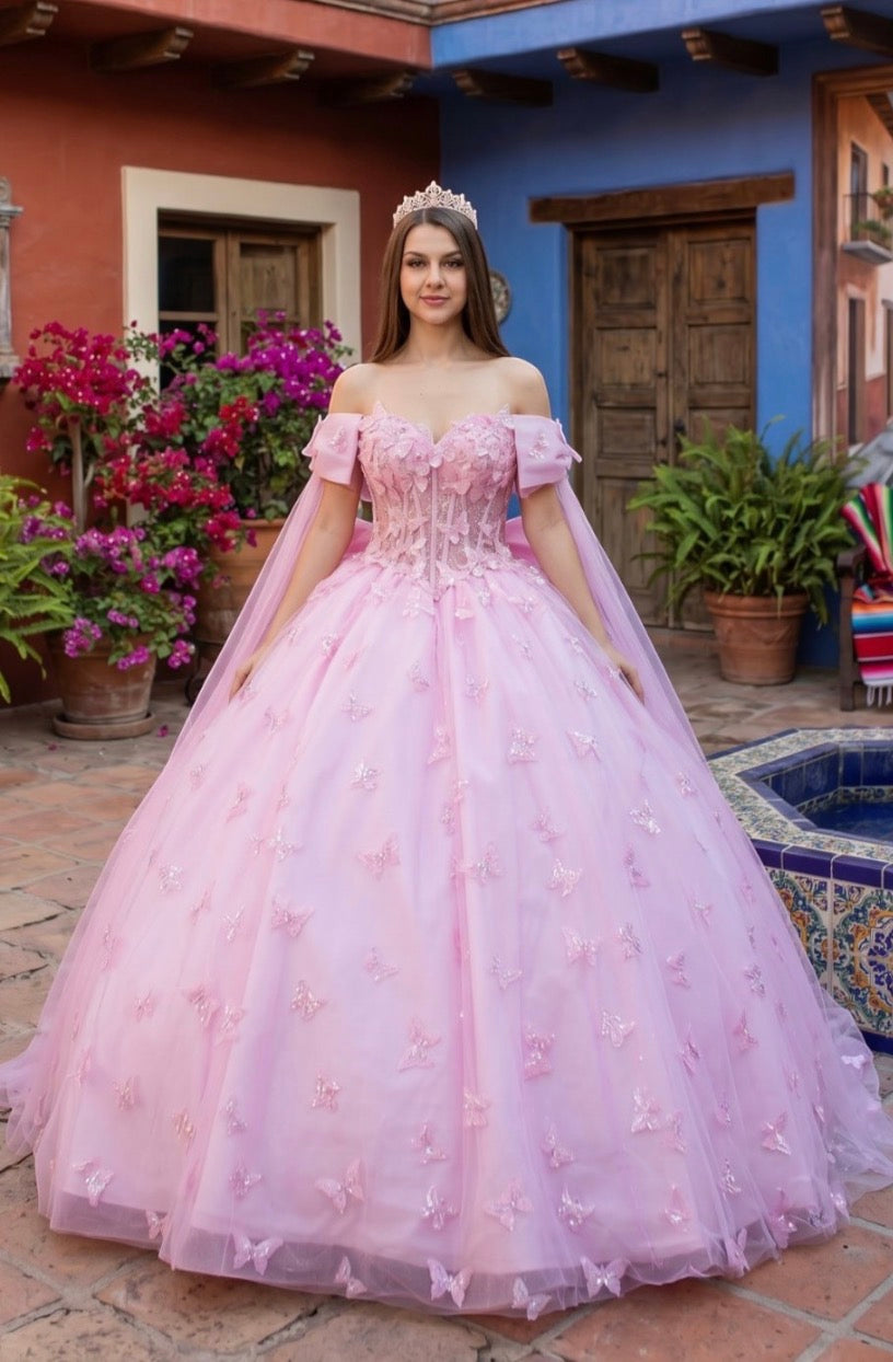 Butterfly Sleeve Quince. 8350J by Cinderella Couture