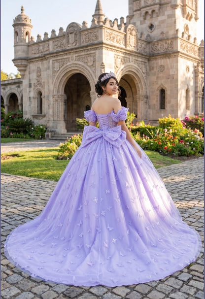 Butterfly Sleeve Quince. 8350J by Cinderella Couture
