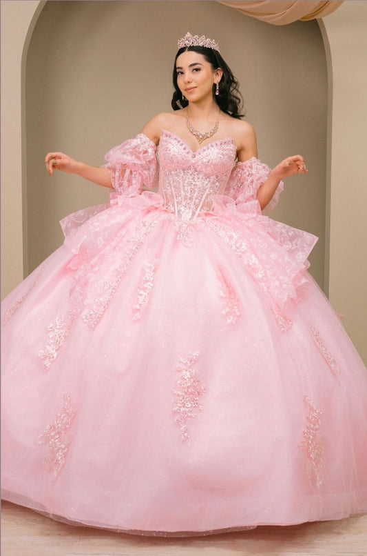 Designed for a truly unforgettable Quinceanera celebration. 8535JQ BY CINDERELLA COUTURE