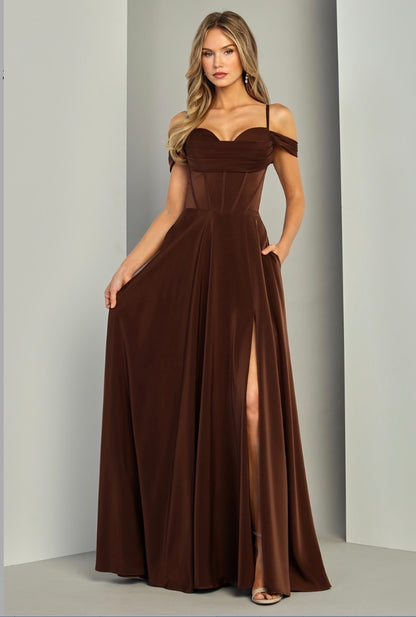 With exquisite details, creates beautiful dresses and gowns for every special occasion. 3229 BY ADORA DESIGN