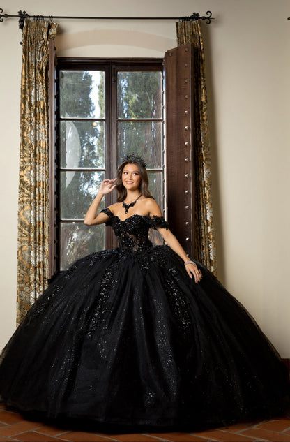Detachable Sleeve, Sweetheart Neckline. PQ1070 by Bella Couture