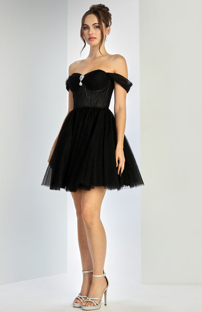 Glitter Embellishments with corset. 1060 BY ADORA DESIGN