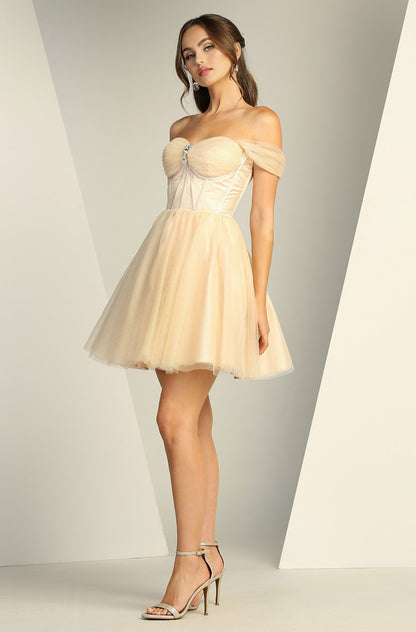 Glitter Embellishments with corset. 1060 BY ADORA DESIGN
