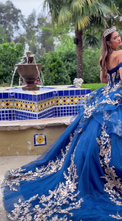 Stunningly embellished ball gown. GL3552 GLS by Gloria